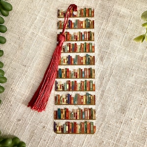 Book Lover Bookmark for Readers- Bookshelf - Book store - Library