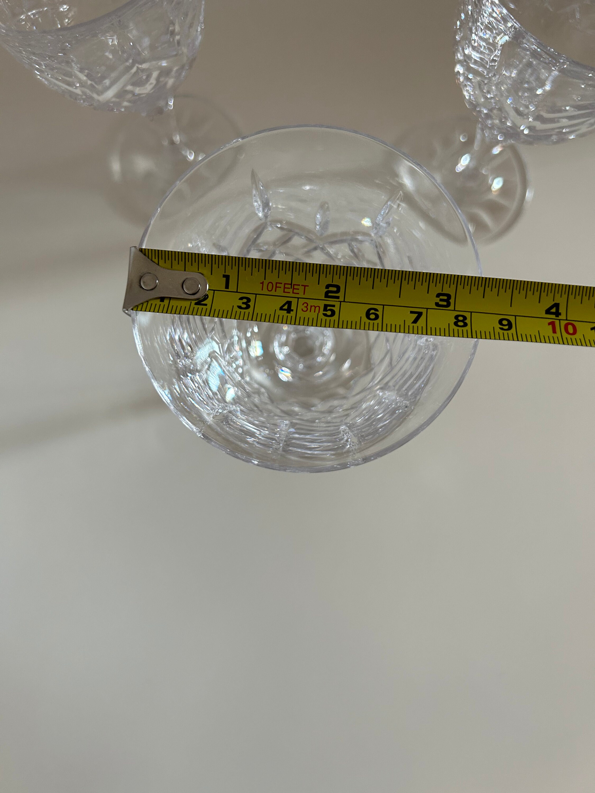 Galway Crystal Wine Glasses Set of 3 Etsy