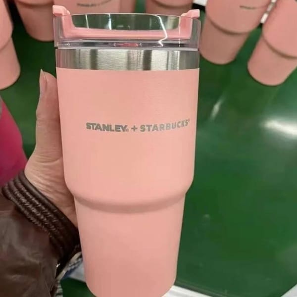 Pink Stanley Cup With Handle - Etsy