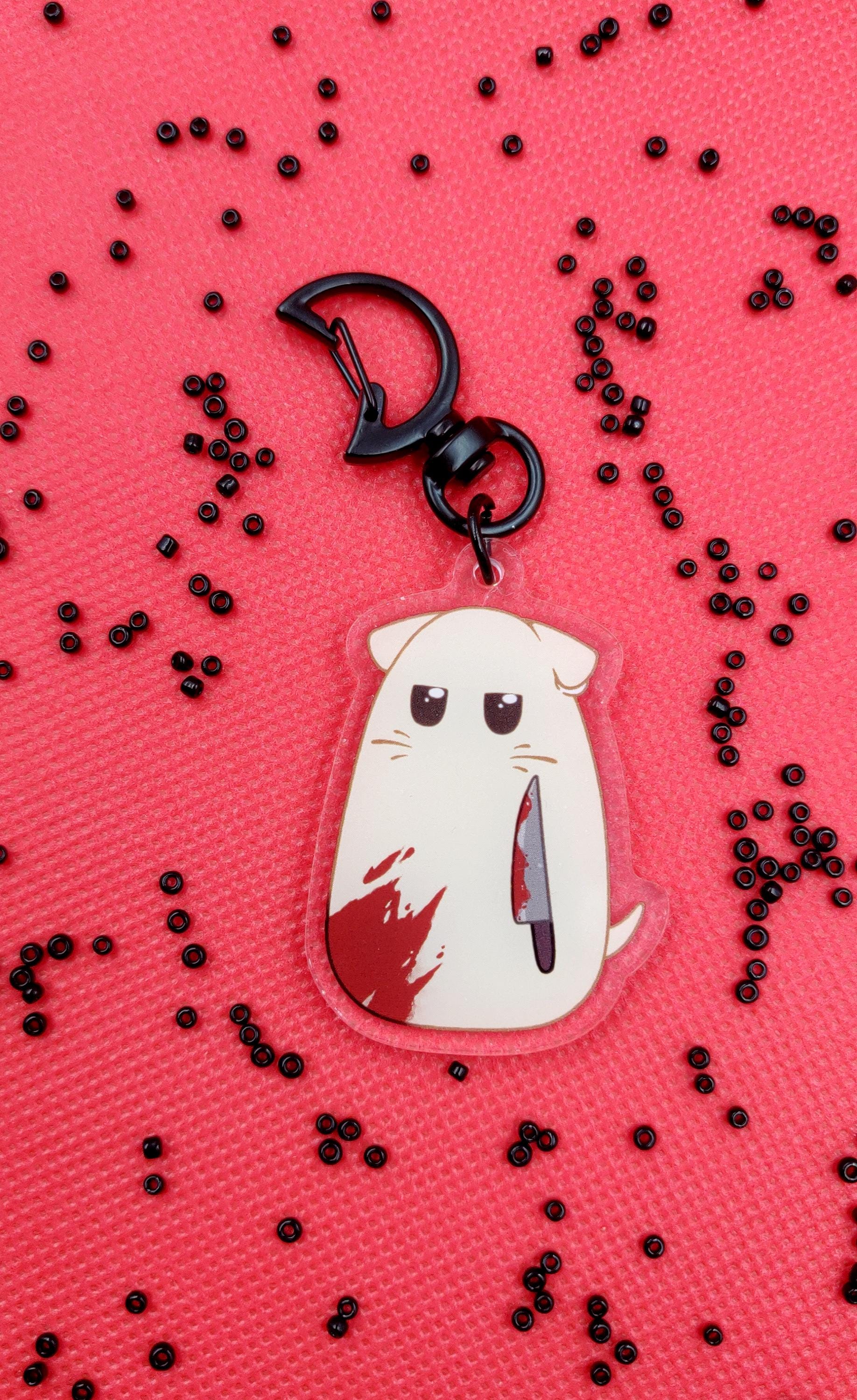 Keychain Blood Bichuu | Cute Accessory - Etsy