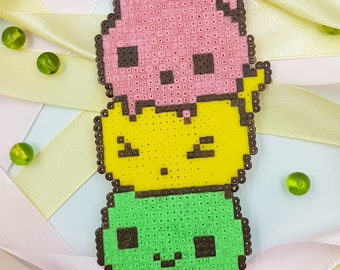 Dango Cat perler