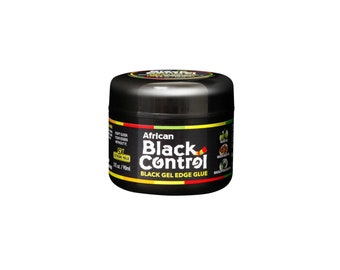 African Black Control Schwarz Gel Kantenkleber 3oz
