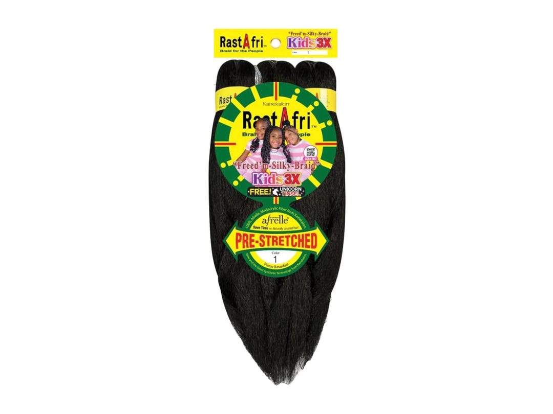 Rastafri Kids 3X Pre Stretched Braiding Hair 28