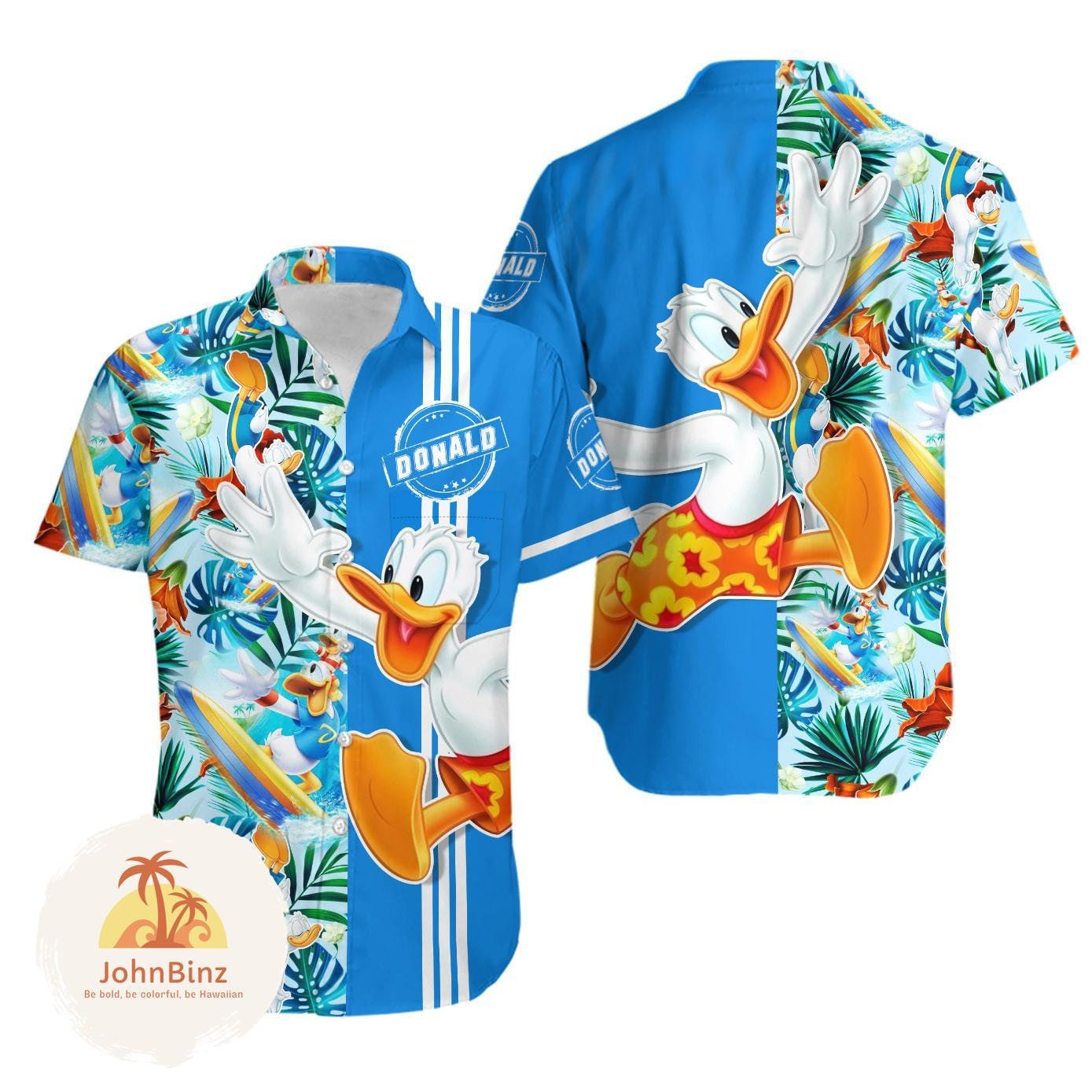 Disney Donald Duck Christmas Gifts Disney Hawaiian Shirt Mens