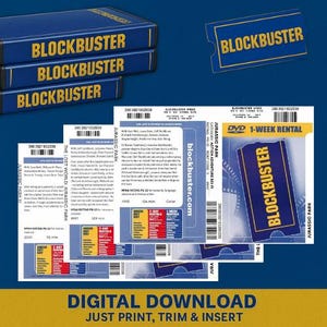 Jurassic Park Trilogy DVD Case Covers | Printable Movie Art | Retro DVD Stryle | Digital Download