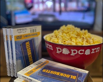 Blockbuster Style DVD, Movie Case & Cover - Choose From Our List