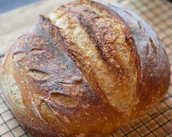 Einfaches Sauerteig Boule Rezept