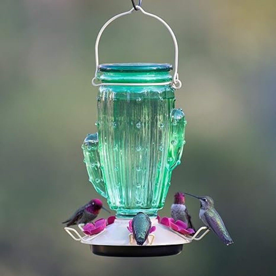 Hummingbird Feeder With Builtin Bee Guards & Removable Etsy