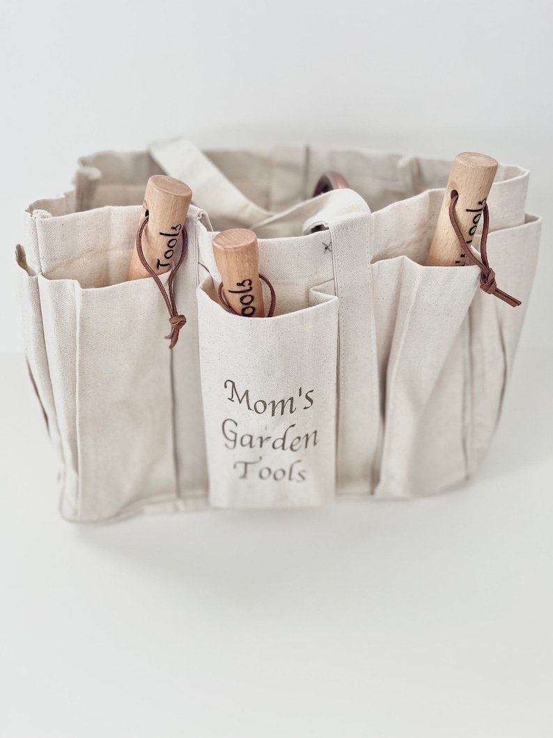 Personalized Gift for Gardener Bag With Hand Tools Set of - Etsy