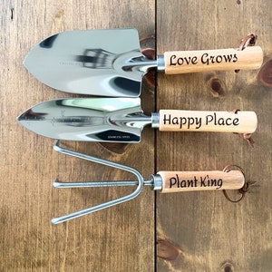 Personalized Garden Tool Gift Set
