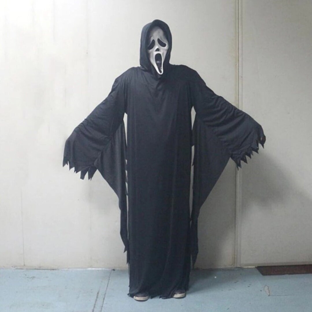 Scream Ghostface Killer Traje Bata Traje Scream 6 Película Etsy México