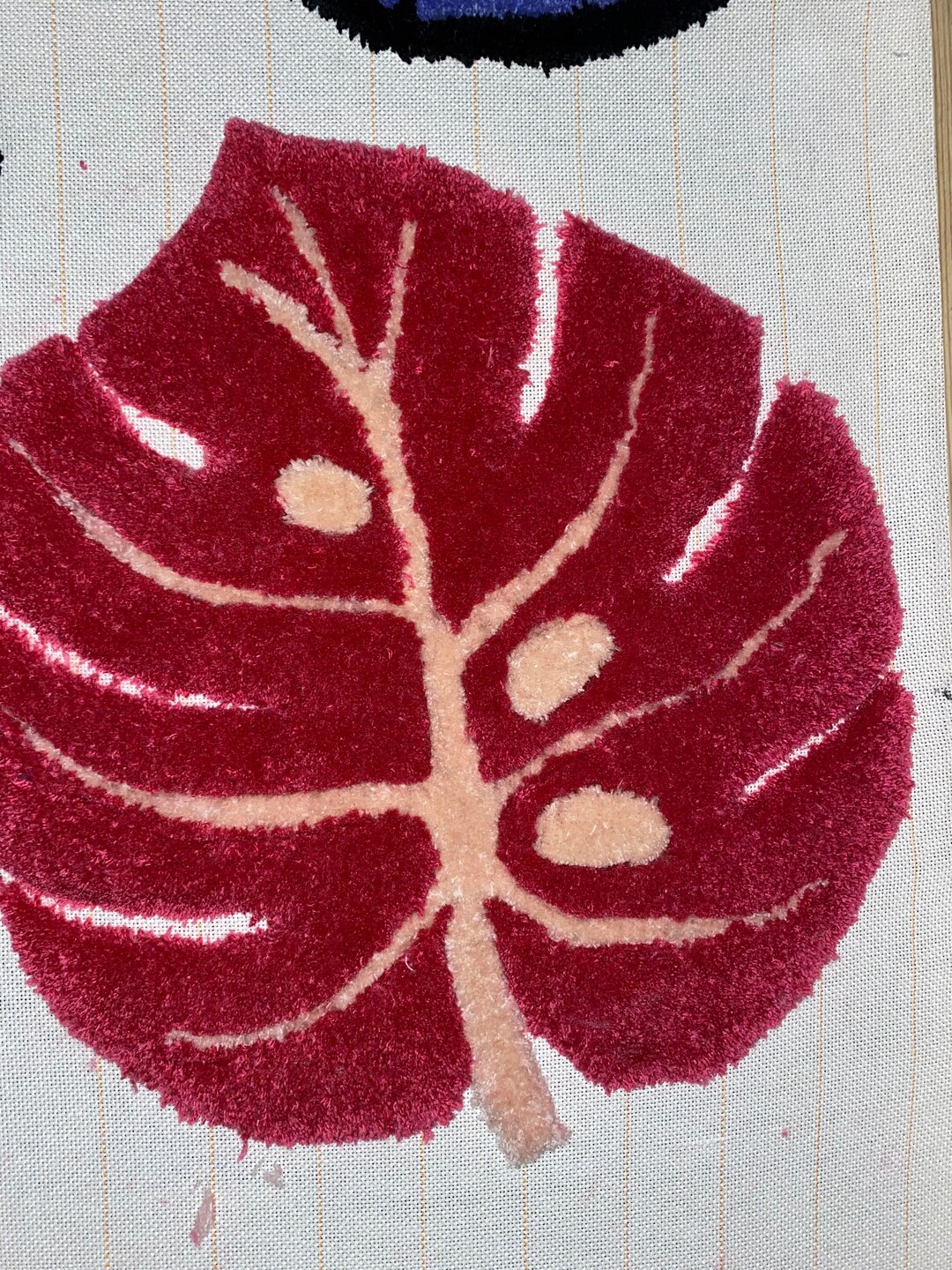 Monstera Leaf Rug Etsy