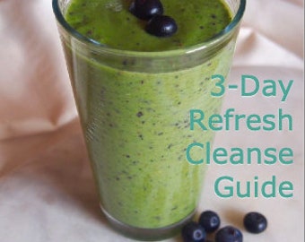 Simple 3 Day Refresh Cleanse Guide + Cleansing Basics and Recipes