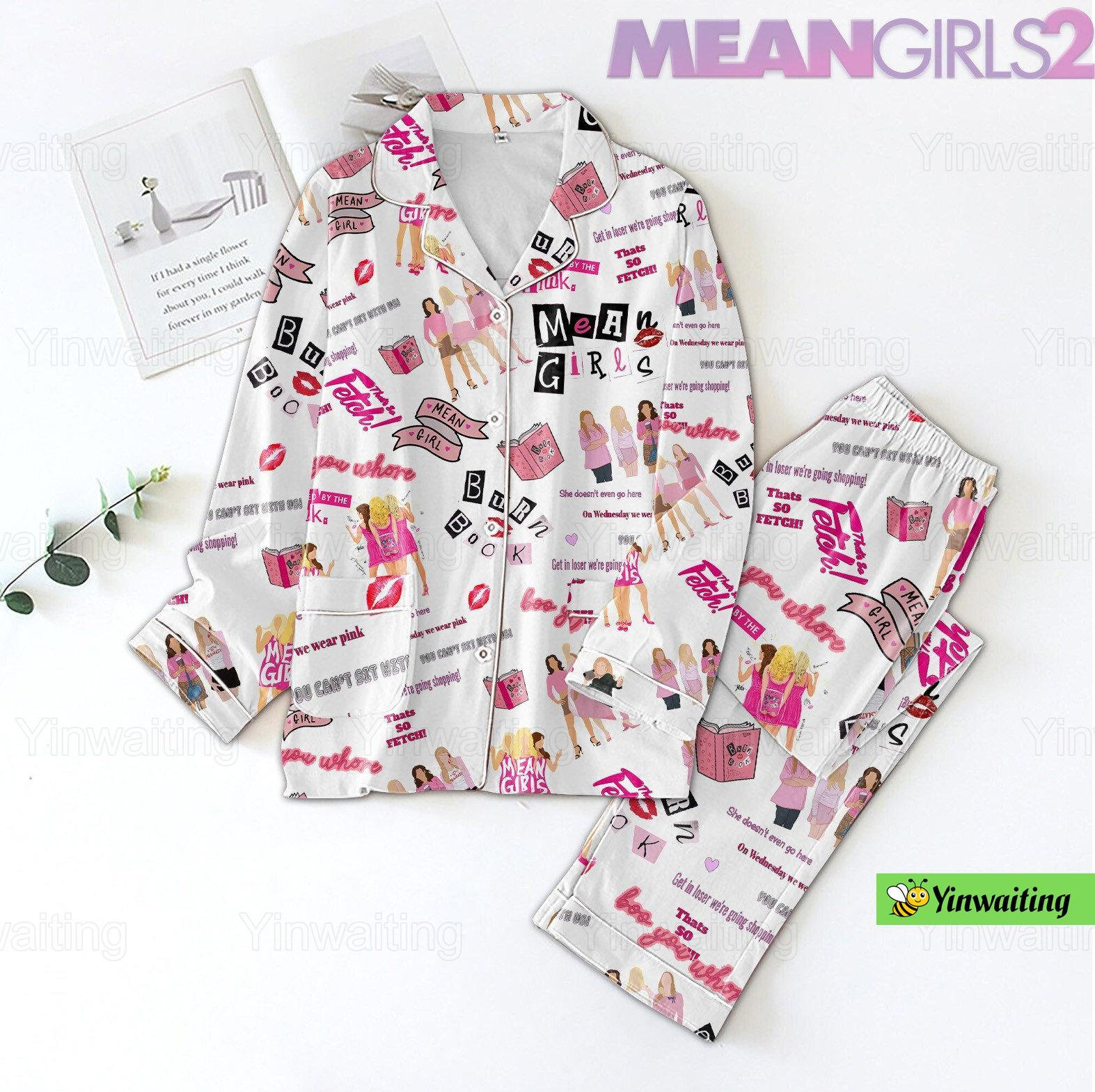 Mean Girls Womens' Burn Book Sleep Lounge Pajama Pants : Target