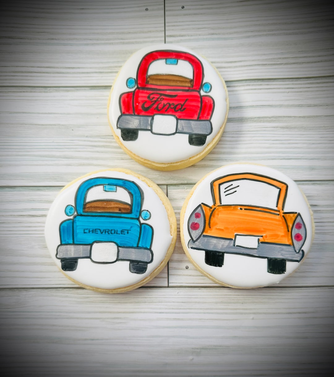 Target Vehicle Cookies Car / Truck - One Dozen Gluten Free Dairy Sugar Cookies - Etsy