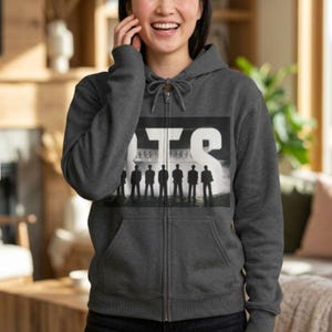 Bts Zip up Hoodies - Etsy