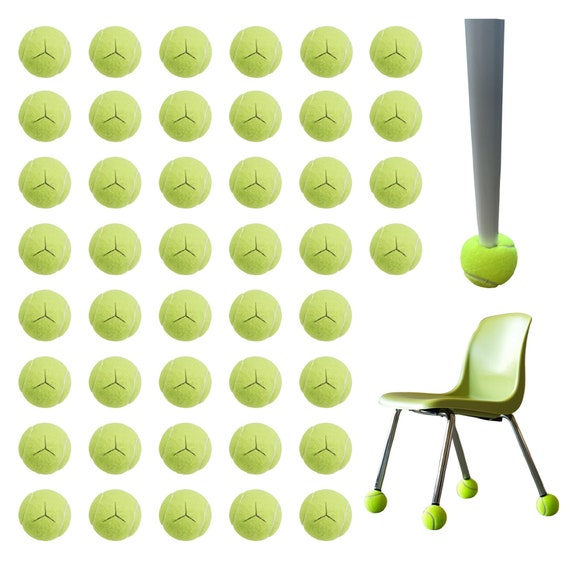 thumbnail image 2 of 25 Used Dead Tennis Balls – Assorted Brands, Low Bounce – Dog Toys, Walker Feet, Catch Baseball 2 of 6