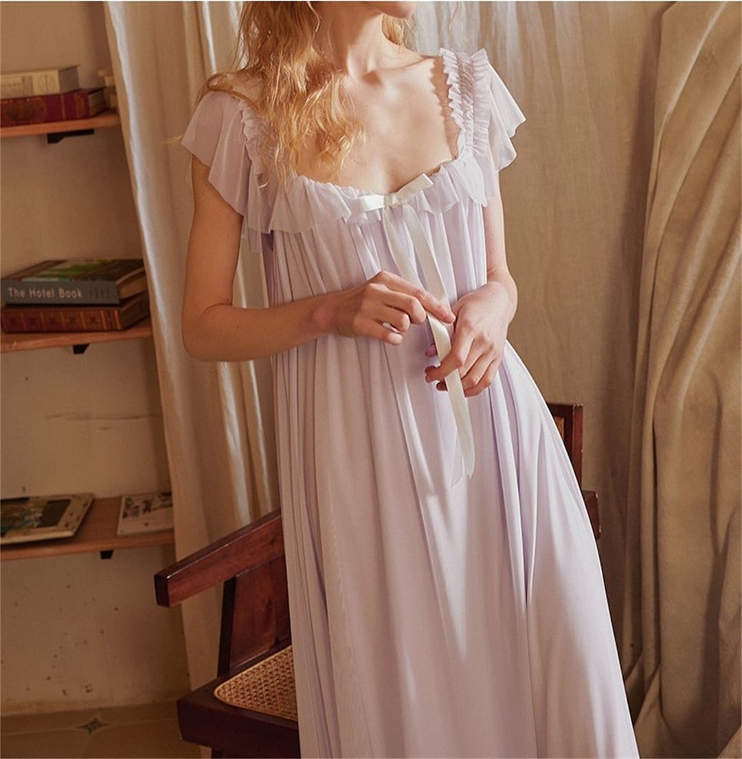 Chemise de nuit princesse victorienne chemise de nuit douce Etsy France