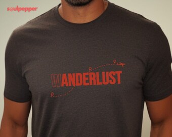 Wanderlust Graphic Tee - Adventure Travel Shirt