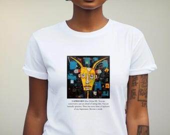 Grappig sterrenbeeld-T-shirt Ram: biologisch katoen astrologiecadeau