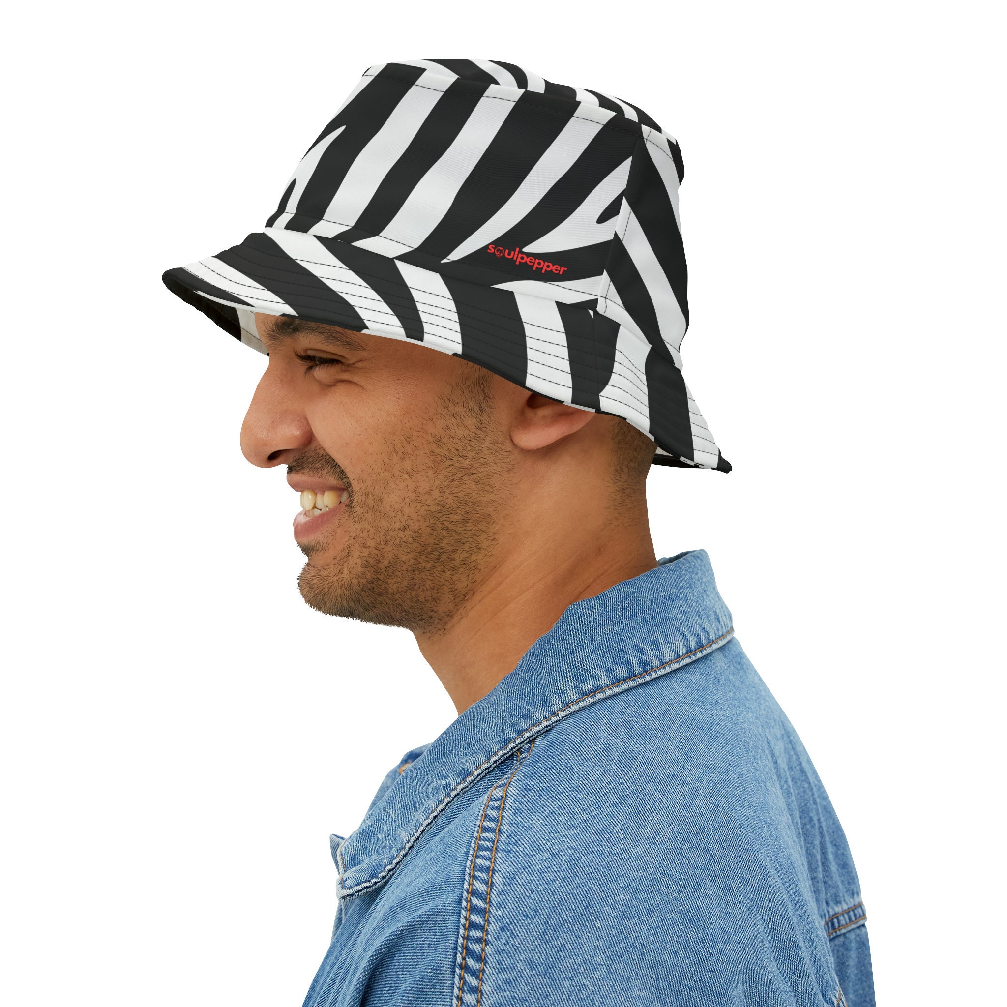Bucket hat zebra sale