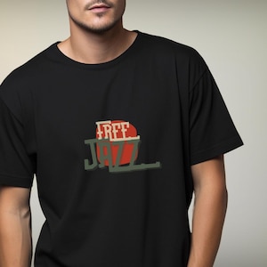 Vintage Jazz Music Shirt Free Jazz Graphic Tee, Jazz T-Shirt, Gift For Jazz Music Fan
