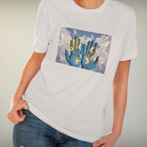 Bio-T-Shirt, Umwelt-Planet-T-Shirt, nachhaltiges leben Shirt, Geschenk für Freund