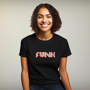 Funk T-Shirt Retro 70&#39;s FUNK Disco Shirt Groovy Nostalgia Tee for Music Lover Retro Music Tee Classic 70&#39;s Funk Music Shirt Gift For Him Her