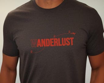 Travel Shirt Wanderlust Graphic T-Shirt Adventure Tee Gift For Him