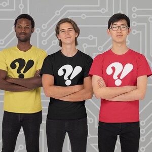The Interrobang--- The Most Magical of all Punctuation Marks | GoldenAgeMagic | Gifts Mysterious & Amazing | Unisex Jersey Short Sleeve Tee