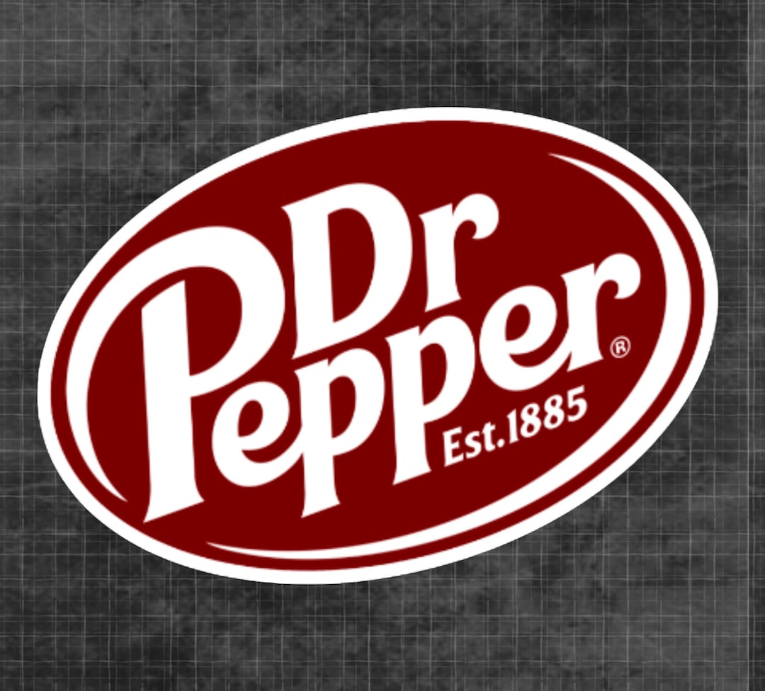 Dr Pepper Emblem | Dr Pepper Lover Sticker | Dr Pepper Tumbler | Soda ...