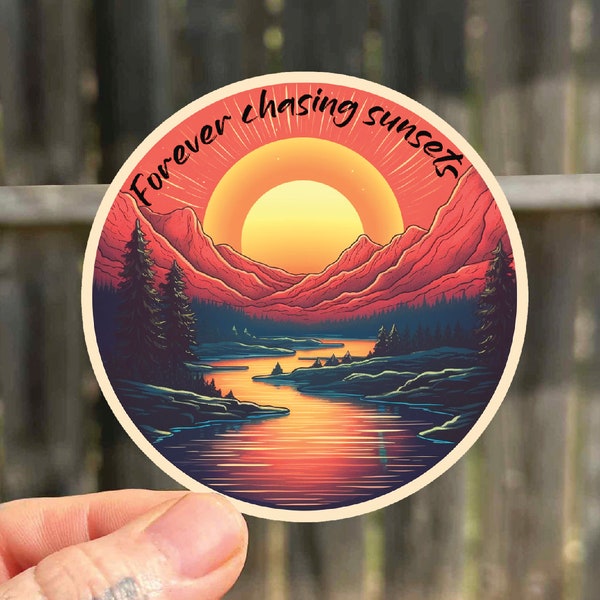 Outdoor Waterproof Sticker Gift | Hiking Stickers | Nature Stickers | Photography Stickers | Travel Stickers | Adventure Decals | Vinyl