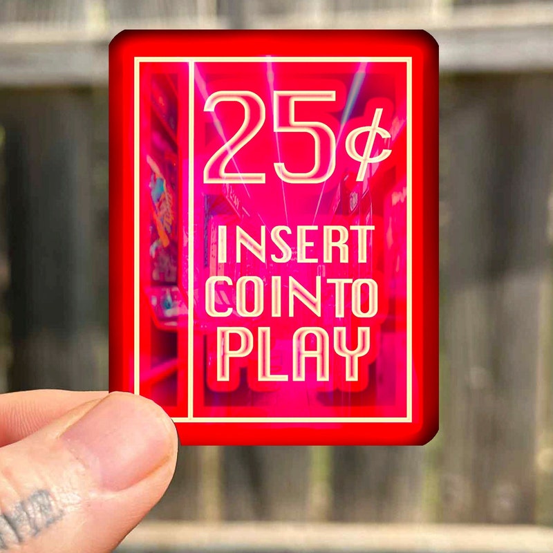 Retro Gaming Sticker Png - Etsy