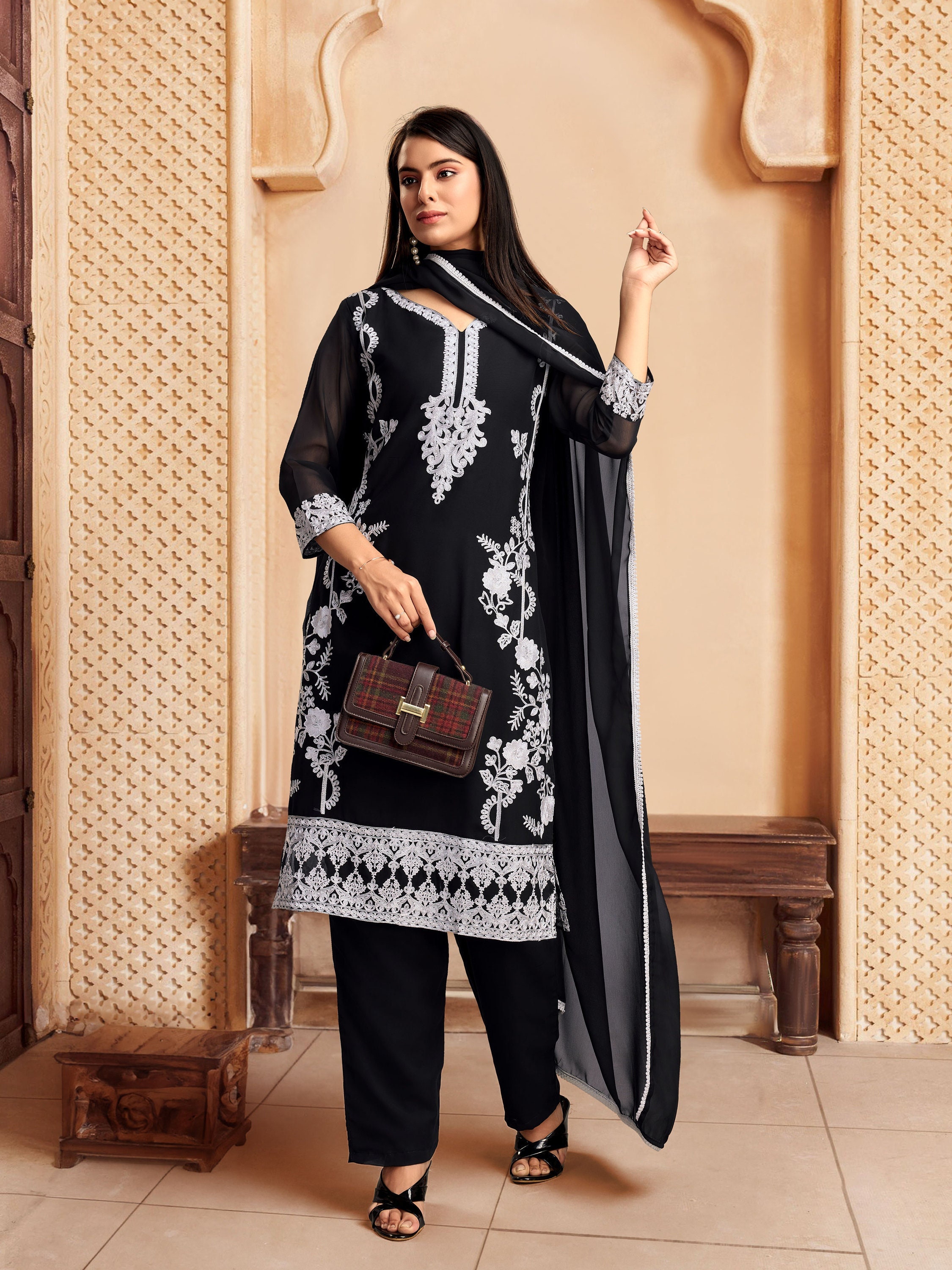Georgette suits online