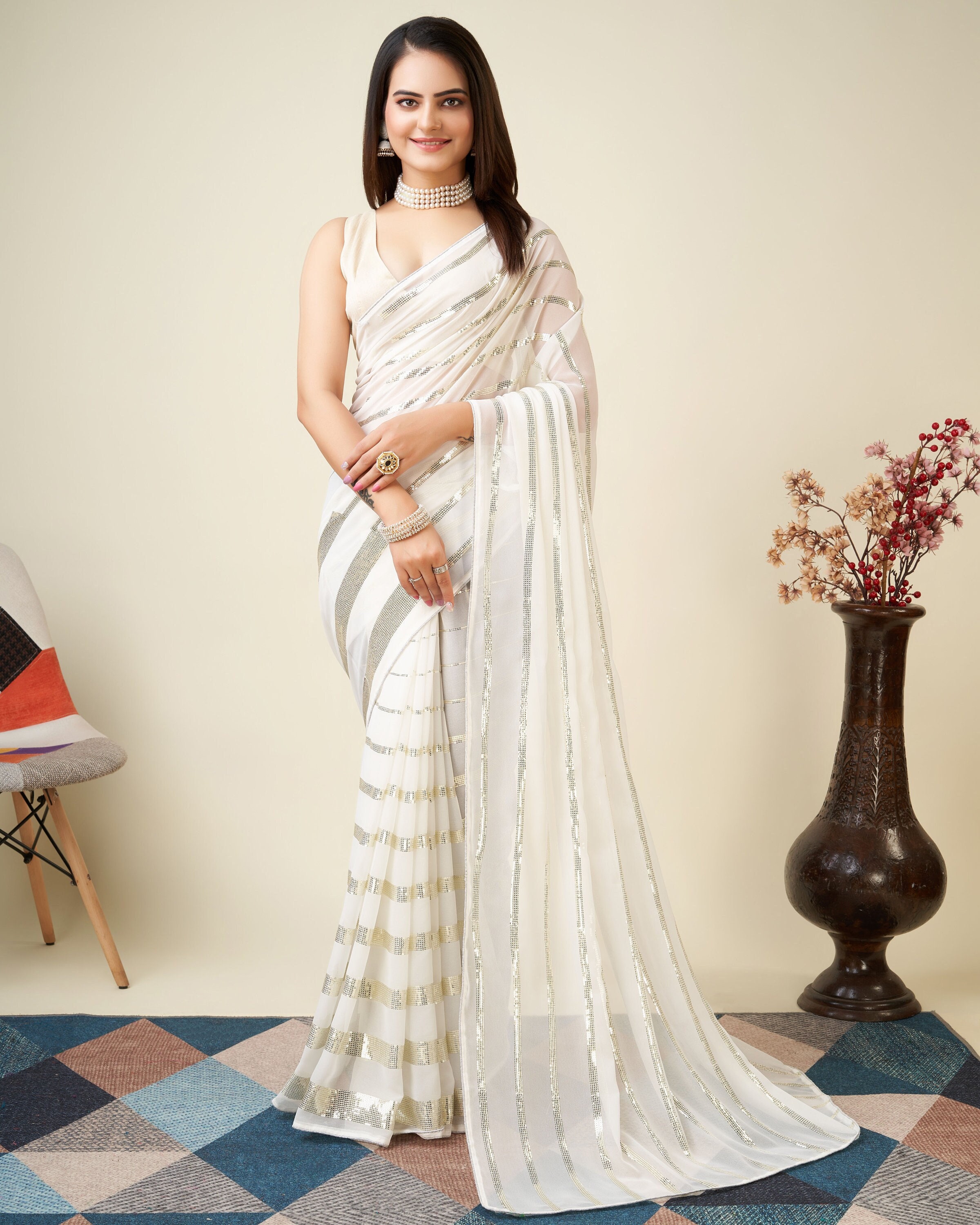 New bollywood saree design sales
