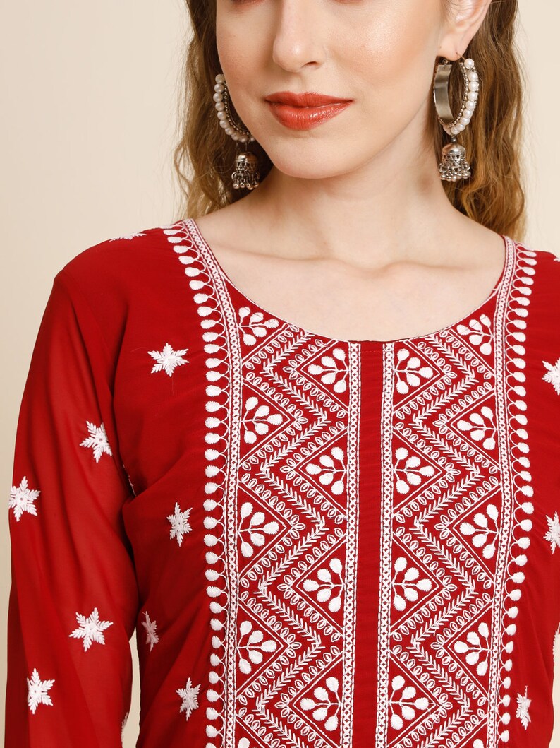 Georgette Lucknowi Chikankari 50