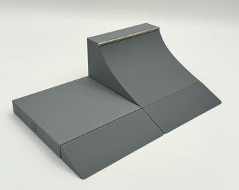 Sesh Blocks 4” Quarter Pipe - Fingerboard Obstacle