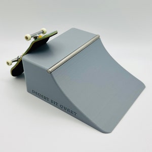 Quarter Pipe 4” - Stone Grey