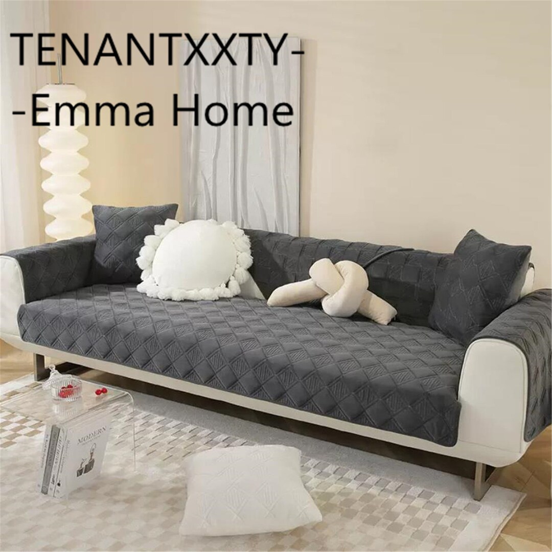 Separated Sofa Slipcovers Pad Type Sofa Cover Fleece Couch Etsy