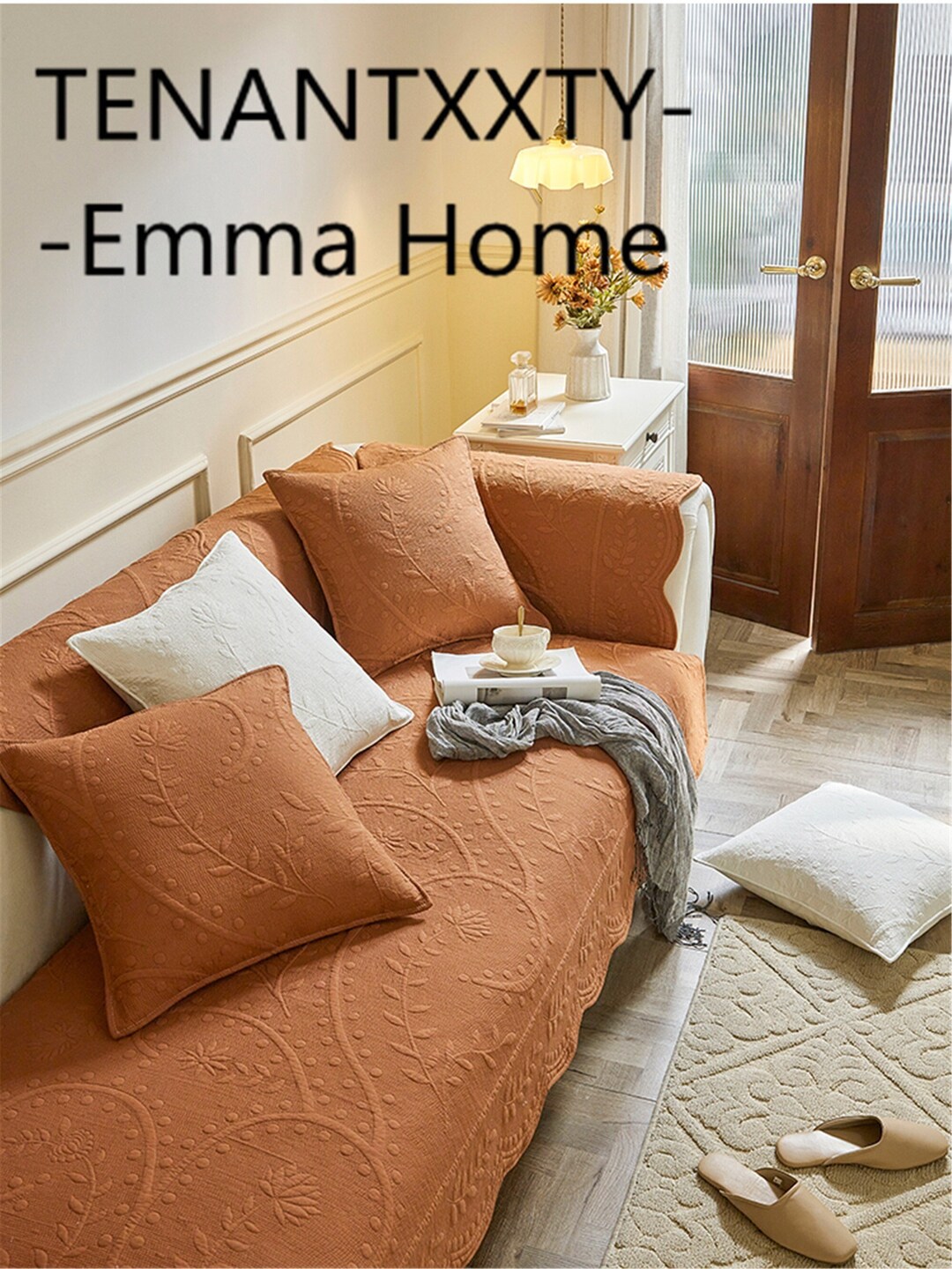 Retro Pure Cotton Couch Cover Separated Sofa Covers Etsy