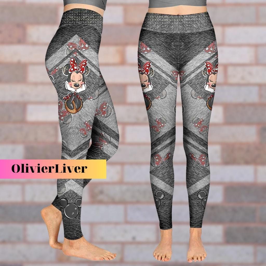 Discover Minnie Mouse Hoodie/Legging, Minnie Womens Leggings, Mickey Hoodie, Custom Minnie Hoodie, Minnie Disney Hoodie, Minnie Legging