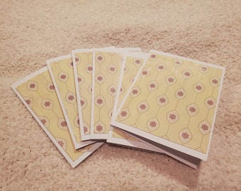 6 Blank Cards Set