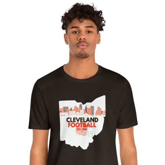Cleveland Browns Shirt, Cleveland Browns Football Shirt, Cleveland Clothing  Shirt, Cleveland Football Shirt, Cleveland Skyline Shirt, - Etsy Canada