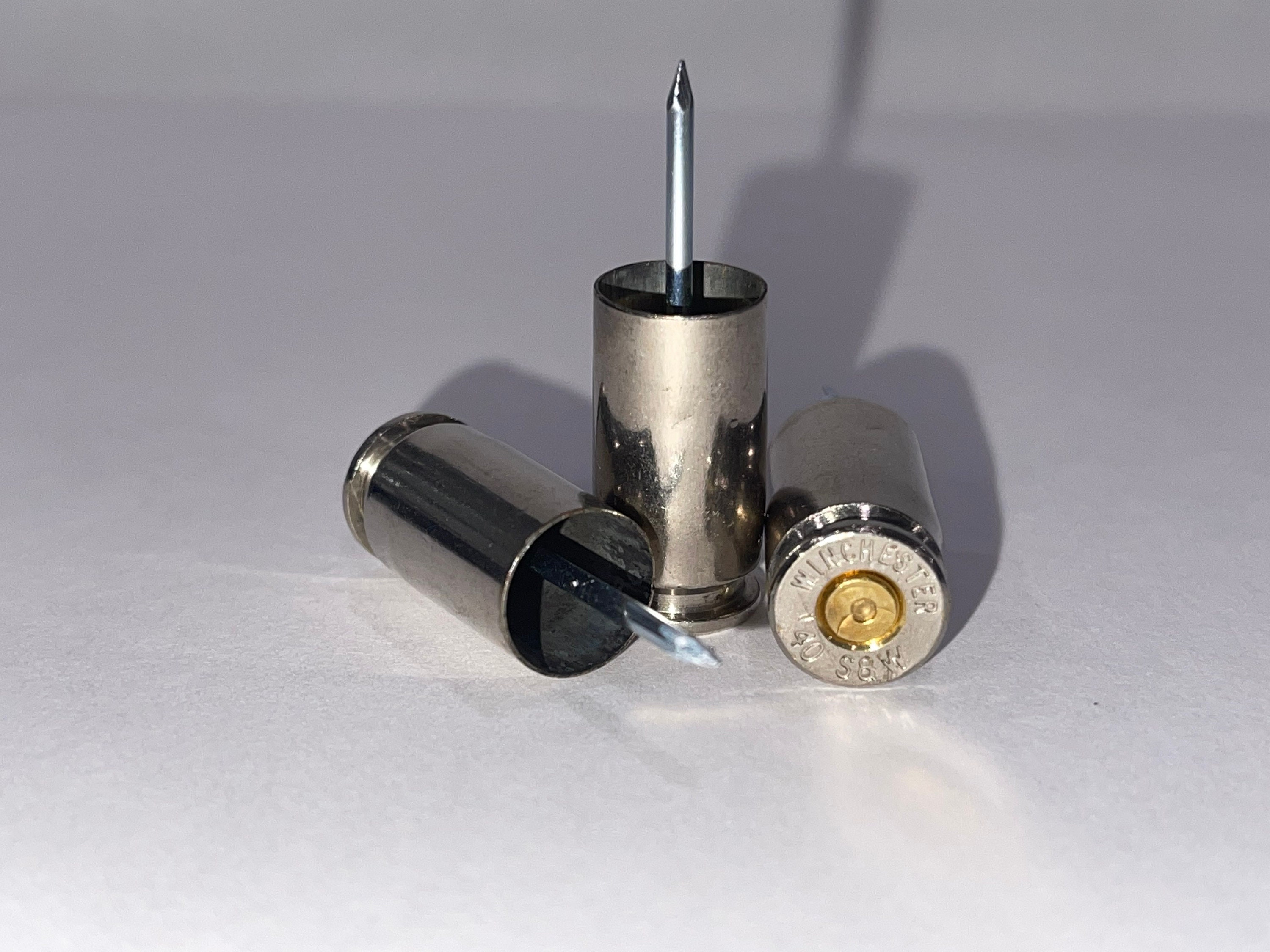 High Quality Bullet Shell Push Pins or Thumb Tacks (10pcs) Office