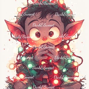 21 Mischievous Christmas Elf Clip Art/ Holiday's/ Cartoon Elf/ Quality PNG - Digital Download - Poster Making/ Sticker Making/ Paper Craft