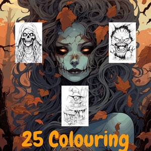 Friday The 13th Halloween Colouring  Pages