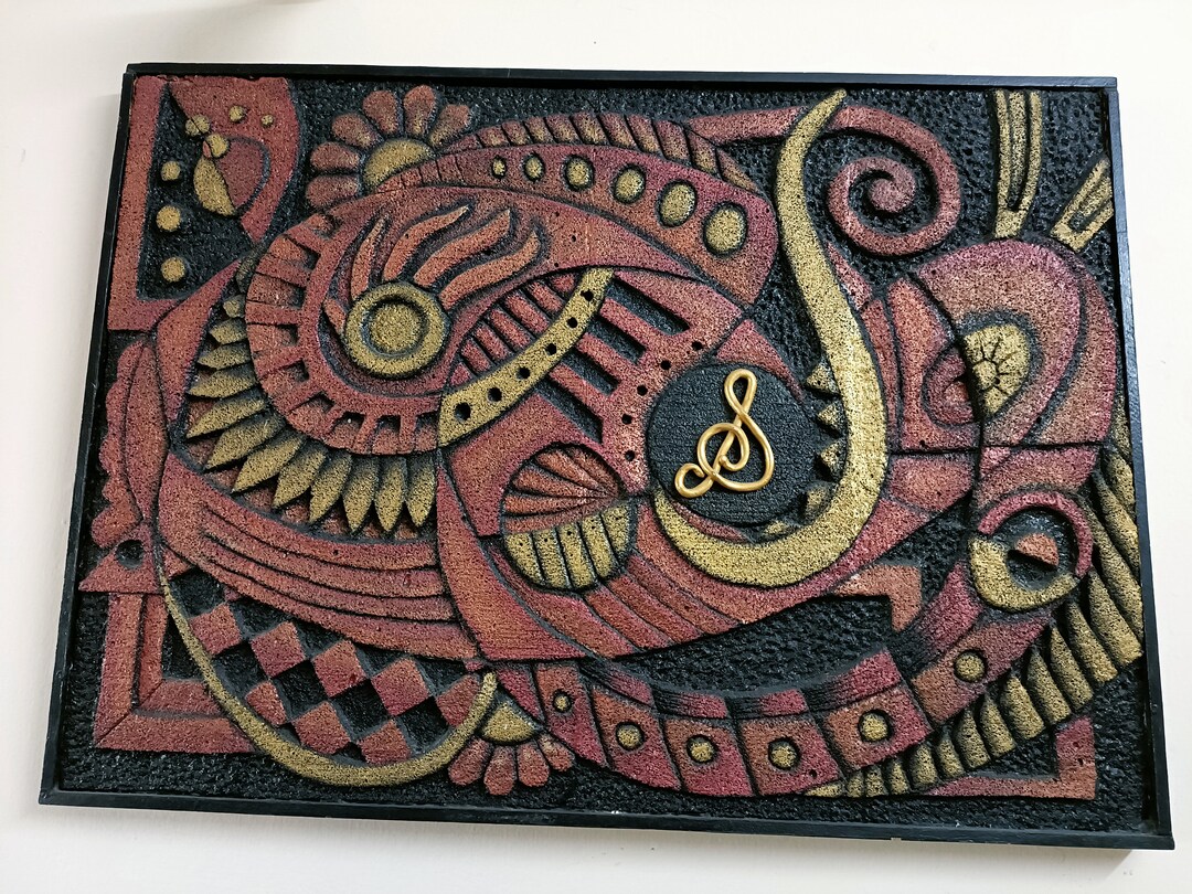 Hand Carved Siporex Mural Stone Art for Home Decor With Frame. Etsy