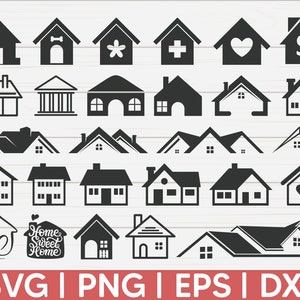 Haus SVG Bundle | Haus Clipart | Haus Png | Haus Vektor | Haus Clip Art | Haus Silhouette | SVG | Home Png | Home Clipart