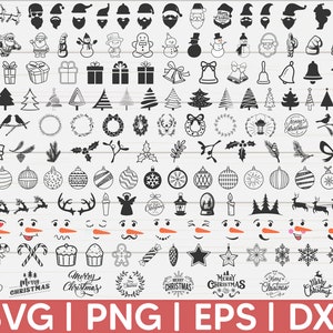 Christmas SVG Bundle / Funny Christmas SVG / Cut File / Clip art / Commercial Use / Holiday SVG / Christmas Decoration / Winter Svg