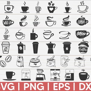 Coffee svg | coffee cup svg | coffee image | decal | stencil | vinyl | cut file | iron on | silhouette | circut file | cuttable file
